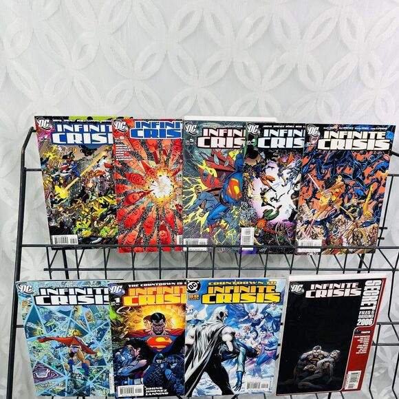 Infinite Crisis 1-7 Secret Files 1 Countdown (2005) 1st Jaime Reyes Blue Beetle - Picture 1 of 7